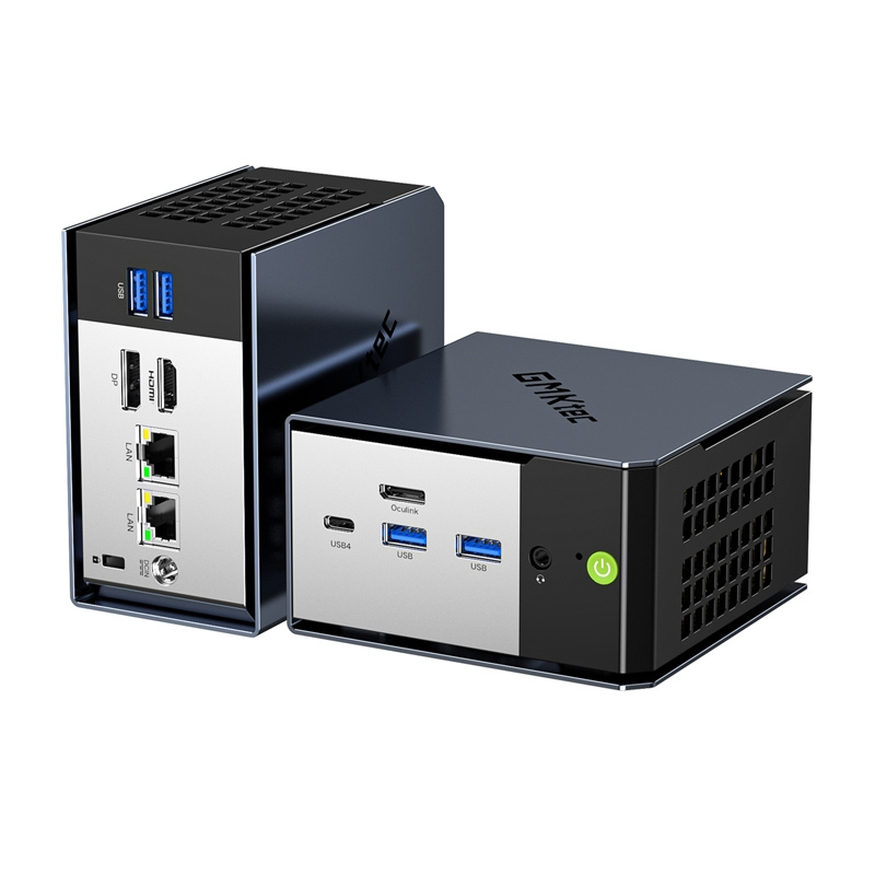 Mini PC GMKTec NucBox EVO X1, Ryzen AI 9 HX 370, 32GB RAM 1TB SSD, i zi 4