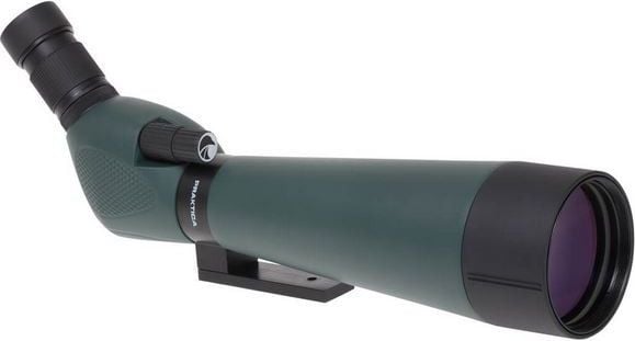 Teleskop vrojtimi Praktica Highlander CD206080G, 20–60x, objektiv 80mm, me tripod, i gjelbër