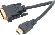 Kabllo Akasa HDMI në DVI-D, 2 m, e zezë