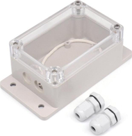 Kuti hermetike Sonoff IP66 IM171017001, plastike, e papërshkueshme nga uji, transparente