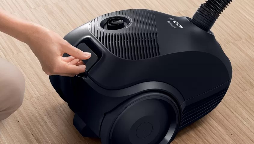 Fshesë me korent Bosch Serie 2 BGBS2LB1, me qese, filtër UltraAllergy, blu