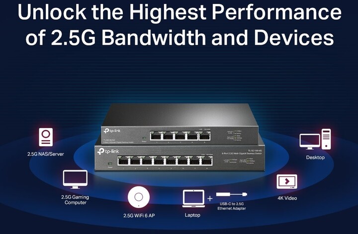 Switch TP-LINK TL-SG108-M2
