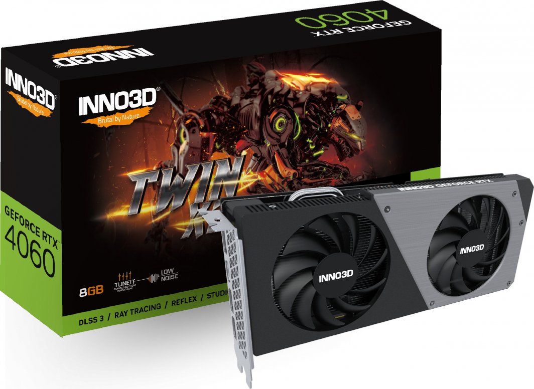 Kartelë grafike Inno3D GeForce RTX 4060 Twin X2 8GB GDDR6