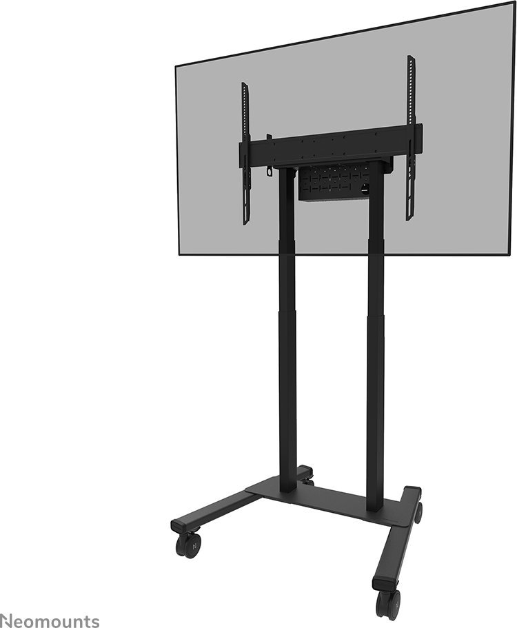 Колица за телевизор Neomounts FL55-875BL1, 37\"-100\", 110 kg, црна