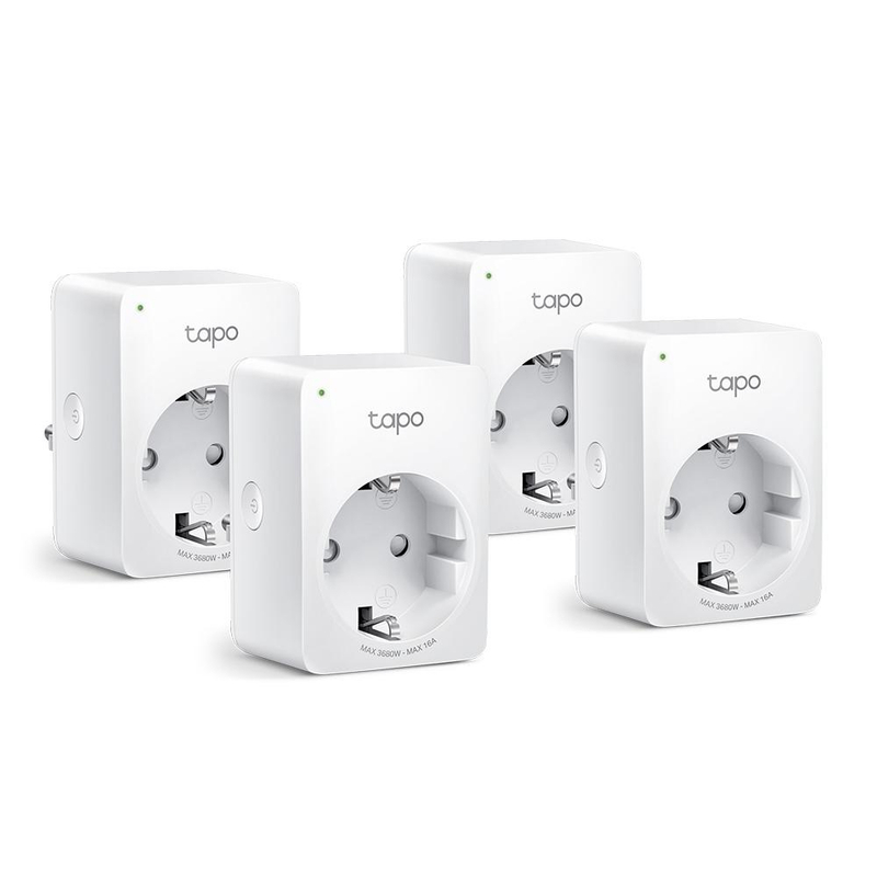 Prizë e mençur TP-Link Tapo Mini, Wi-Fi, monitorim energjie, e bardhë