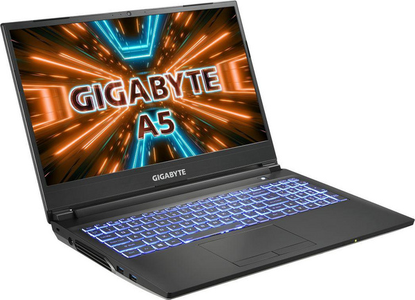 Laptop Gigabyte A5 (K1-BEE2150SD), 15.6" Full HD, AMD Ryzen 7 5800H, 16GB RAM, 1TB SSD, GeForce RTX 3060P, i zi