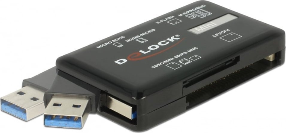 Lexues kartelash DeLOCK SuperSpeed USB, 5 Gbps, 6 slote, i zi