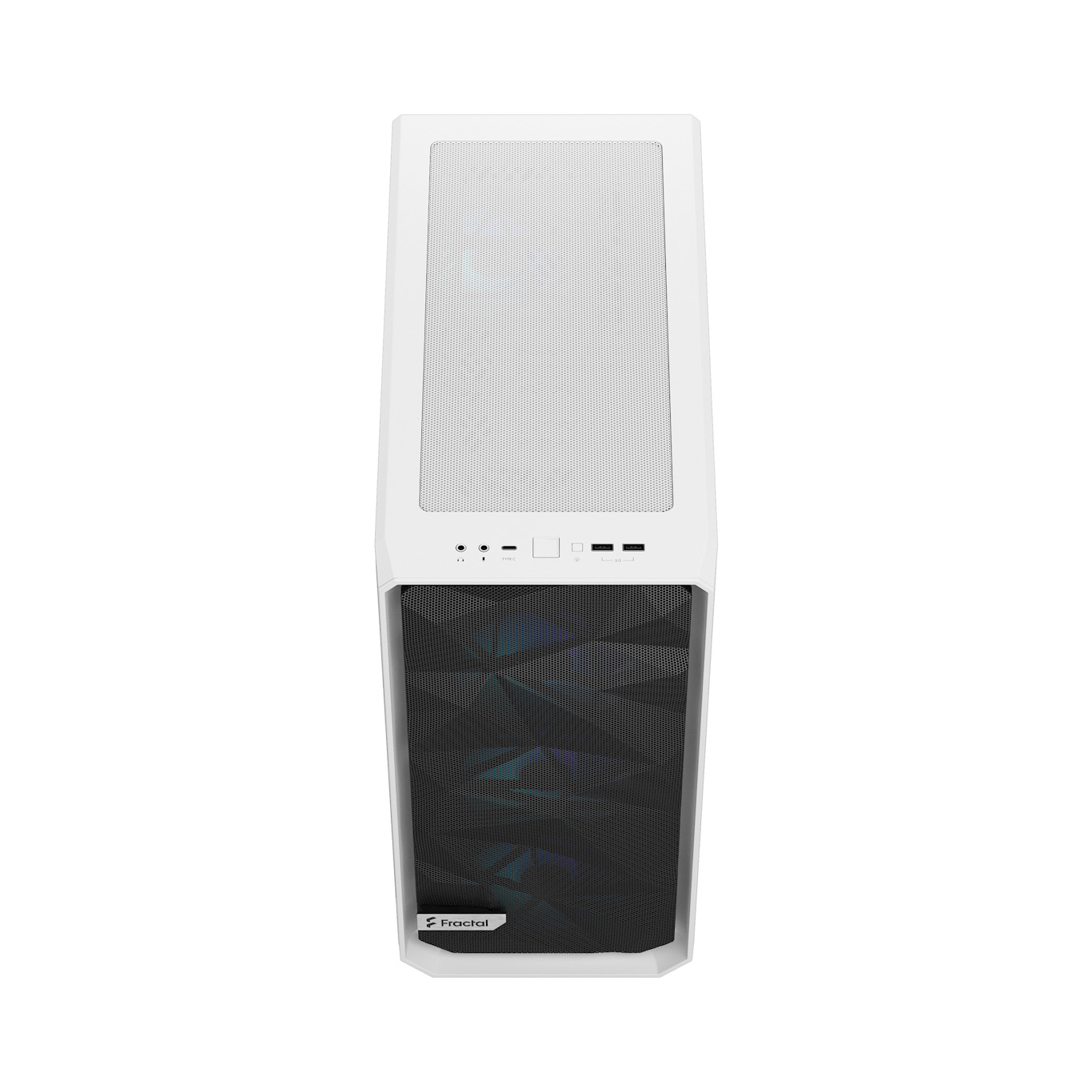 Куќиште за компјутер Fractal Design Meshify 2 Compact RGB, бело
