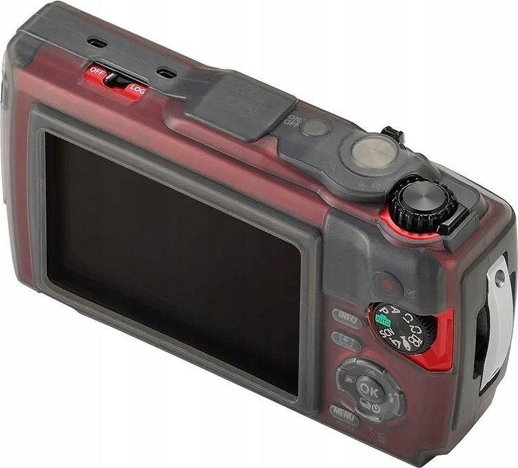 Mbrojtëse silikoni për kamera JJC SCC TG7, për Olympus Tough TG7, e zezë
