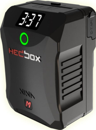 Bateri për kamerë Hedbox NINA MG, 6700 mAh, Gold Mount, e zezë