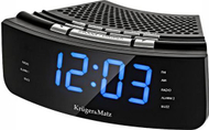 Radio orë Kruger &amp; Matz KM 813, alarm, e zezë