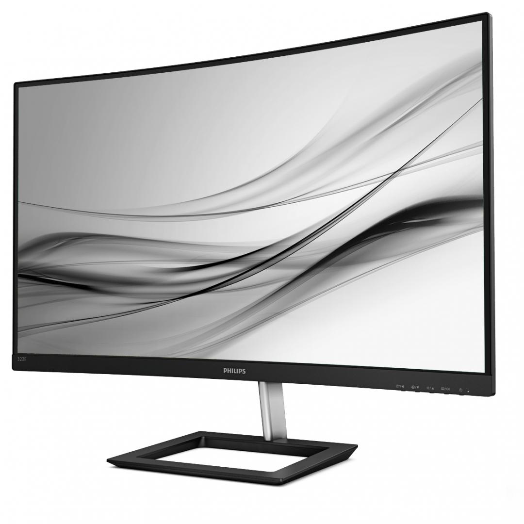 Monitor Philips E-line 322E1C/00, 32", Full HD, i zi