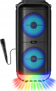 Портабилен блутут звучник Media Tech Gonik MT3183, 13 часа батерија, караоке, црн