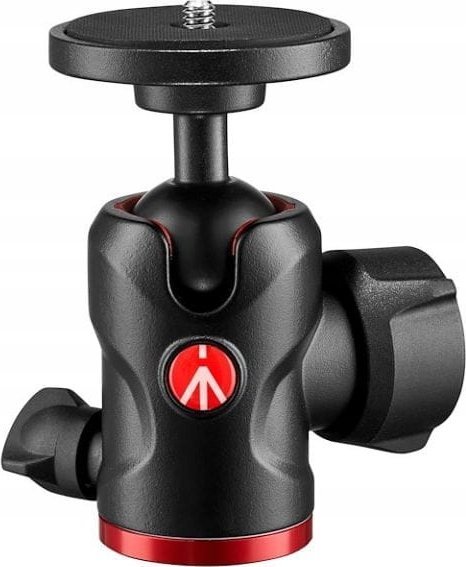 Kokë tripodi Manfrotto 494 Center Ball Head, me disk universal, e zezë