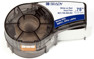 Kartutxh etiketa Brady M21-750-595-RD, vinyl, 19 mm, e kuqe