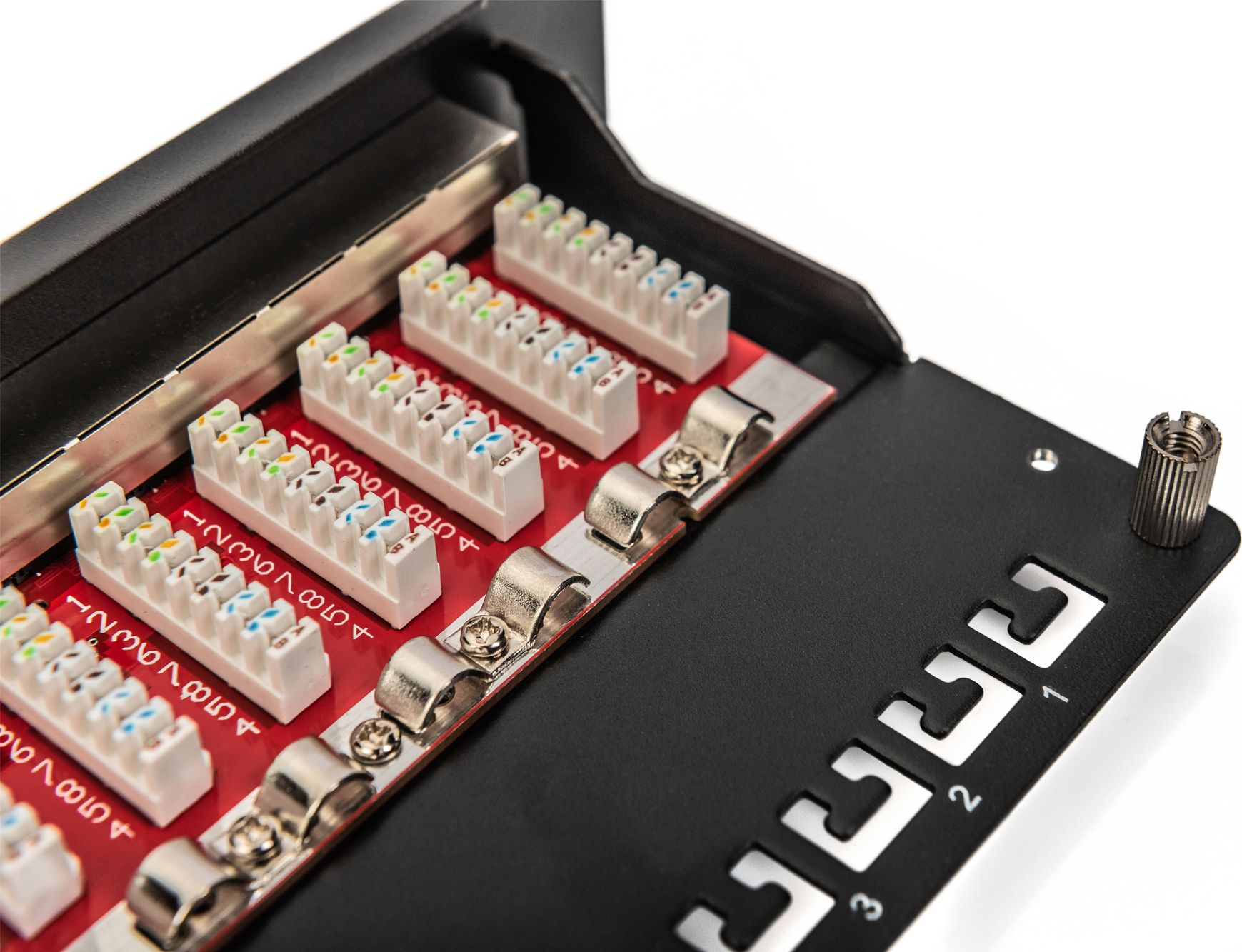 Patch panel Digitus DN-91612S-EA, 10" 1U, 12x RJ45 Cat 6A, i zi