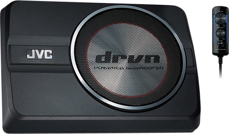 Nënwoofer veture JVC CW-DRA8, 250W, kompakt, i zi
