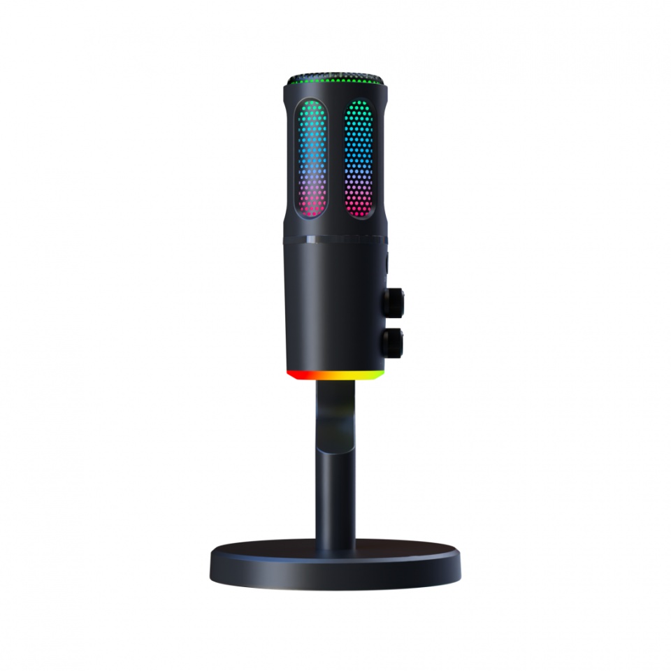 Mikrofon desktop Serioux SRXM-MIC-SU8, me kabllo, i zi