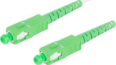 Patchkordë fibër optike Lanberg SM SC APC SC APC, 2.5m, 3.0mm, e bardhë