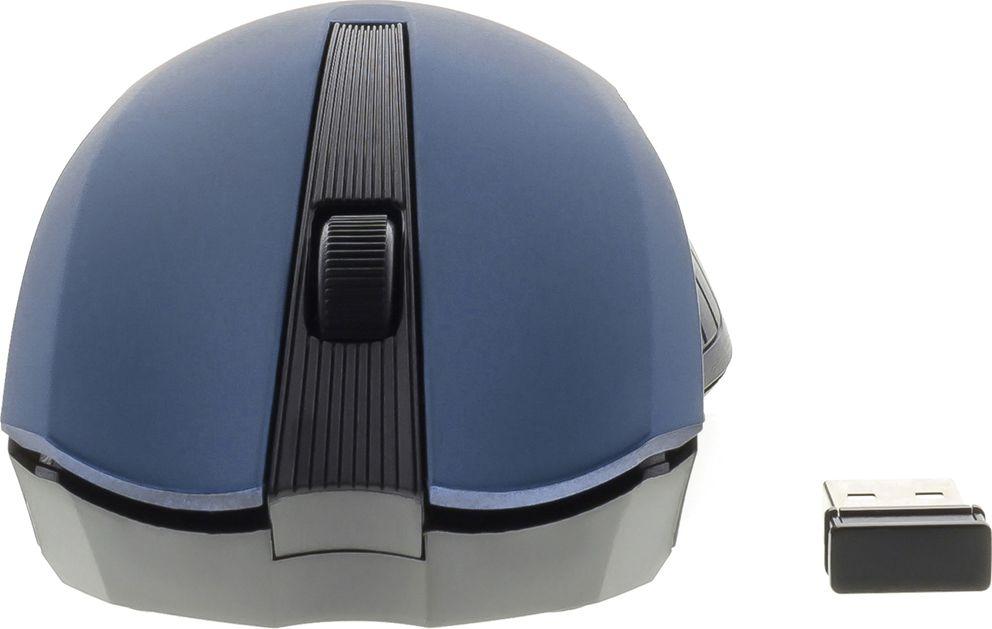 Maus Yenkee YMS, wireless, USB, i zi dhe i kaltërt