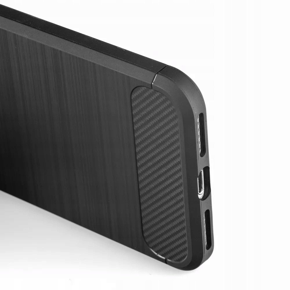 Mbrojtëse telefoni Honor 300 Pro, dizajn karbon, antishok, e zezë
