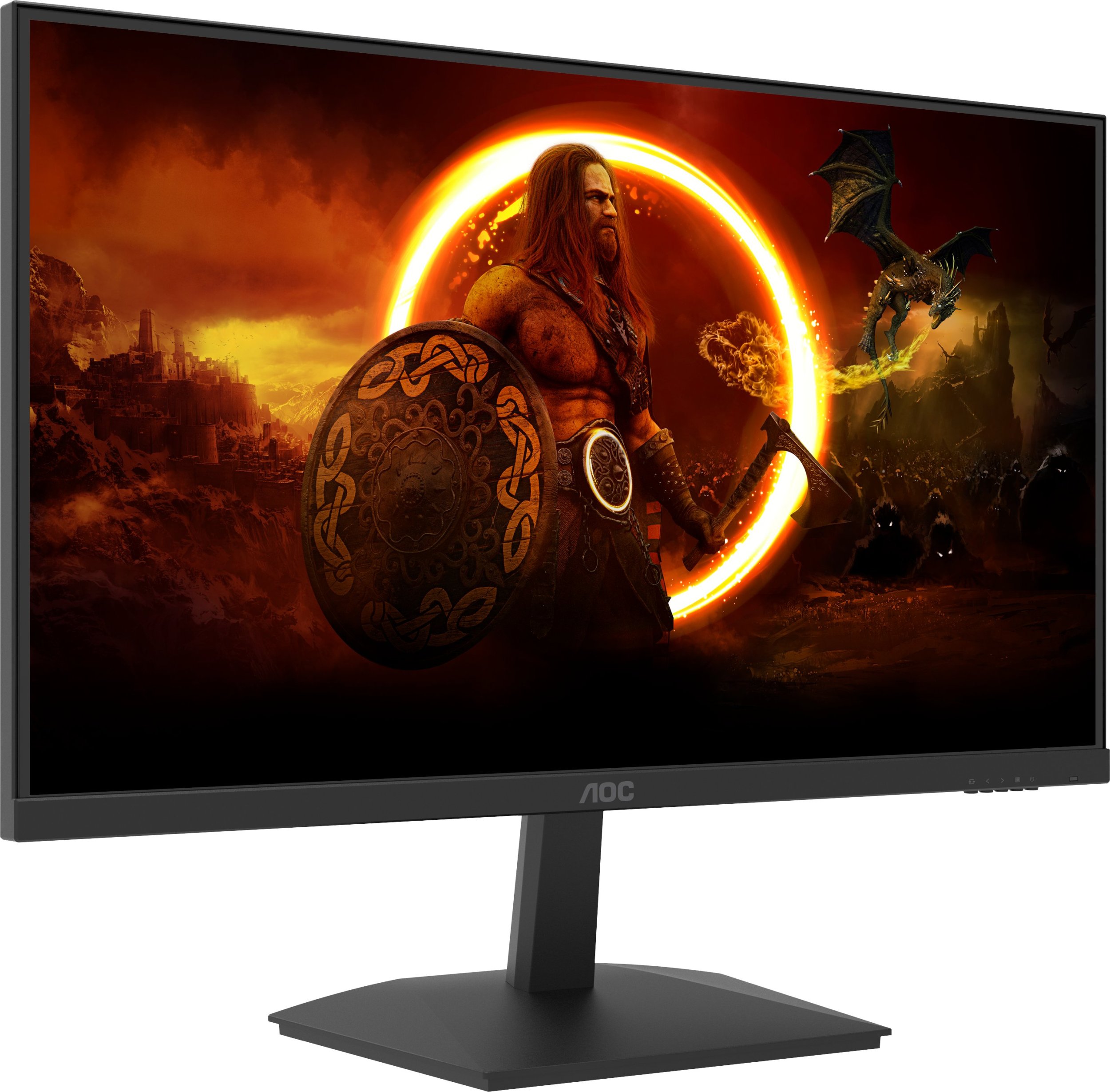 Monitor gaming AOC G1 24G15N2, 23.8", Full HD, 180Hz, i zi