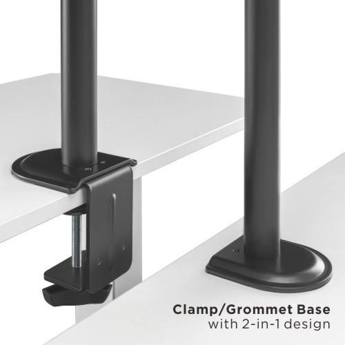 Mbajtëse monitori Brateck LDT66-C012, lëvizëse, 17"-32", 9kg
