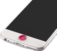 Sticker dekorues për butonin Home Mocco Universal, për Apple iPhone dhe iPad, rozë