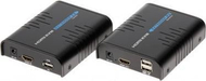 Sistem transmetimi AV Extender HDMI USB EX 100, Full HD, deri 100m, i zi