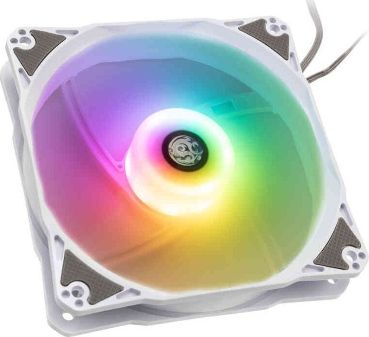 Ventilator kompjuteri BitsPower Notos 120, Digital RGB, set 5 copë, i bardhë