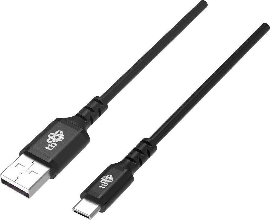 Kabllo USB TB Print, USB-A, USB-C, 1 m, e zezë
