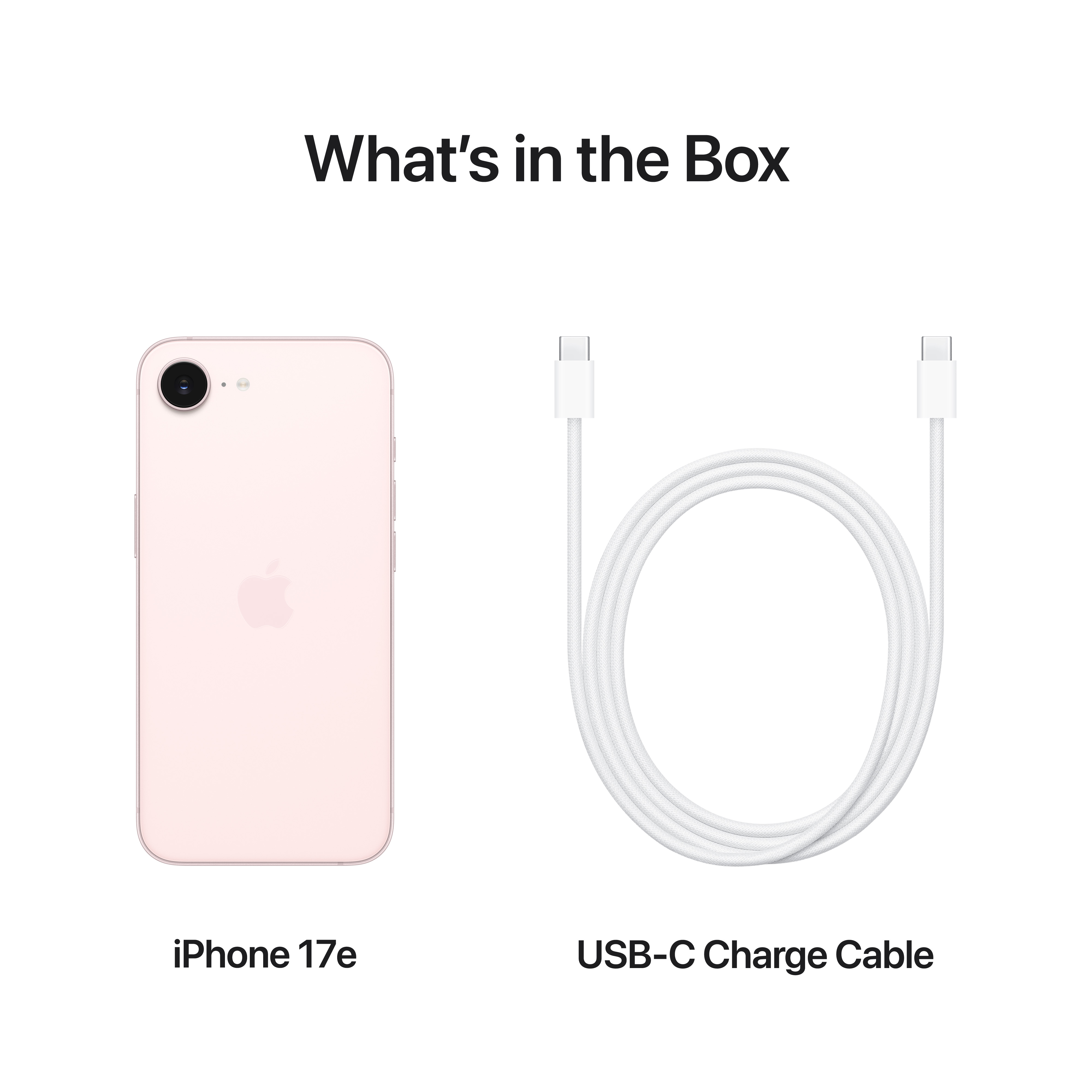 Apple iPhone 17e, 512GB, Soft Pink