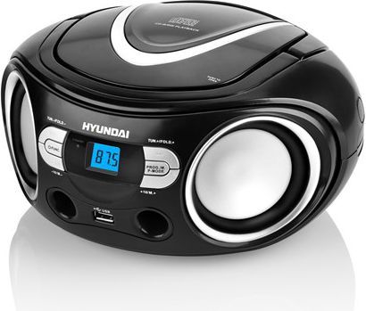 Radio CD player Hyundai TRC533AU3BS, MP3 WMA, portativ, i zi