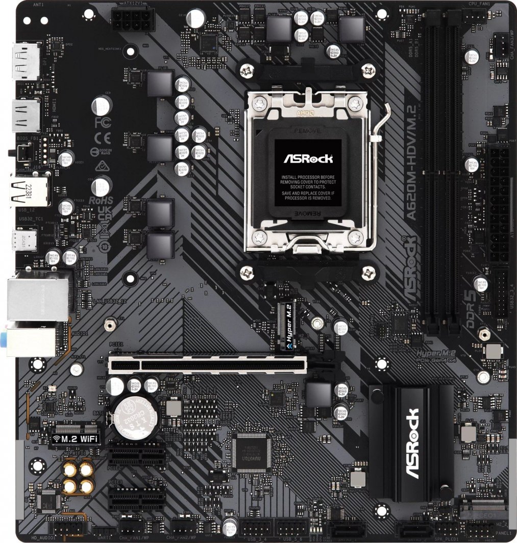 Pllakë amë ASRock A620M-HDV/M.2