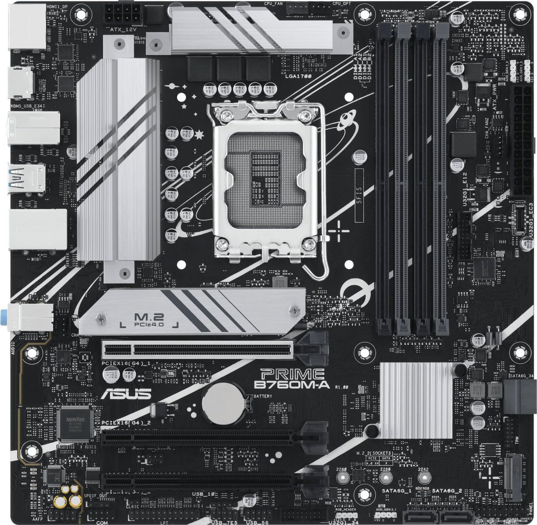 Pllakë amë Asus PRIME B760M-A-CSM 2