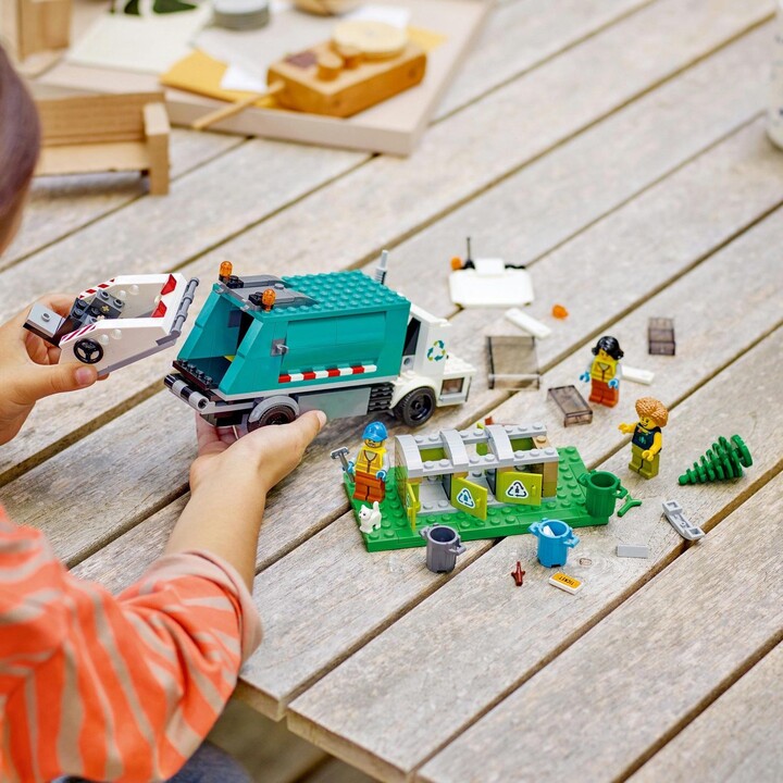 Set LEGO® City 60386 Garbage truck, 261 pjesë
