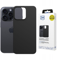 Mbulesë telefoni 3MK Hardy MagSilicone për Apple iPhone 16 Pro Max, silikon, me MagSafe, grafit