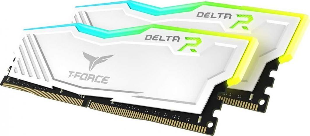 Memorie TeamGroup T-Force Delta RGB, DDR4, 16 GB, 3600 MHz, CL18, TF4D416G3600HC18JDC01