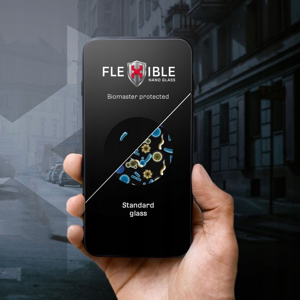 Xham mbrojtës Forcell Flexible Nano Glass, Samsung Galaxy S24 FE, transparent