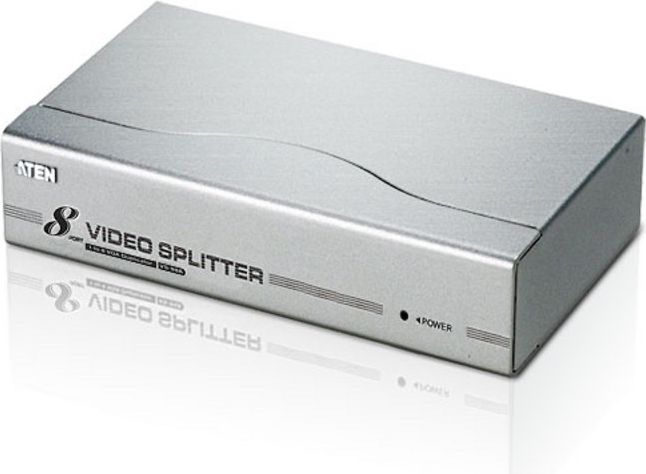 Splitter video VGA Aten VS98A-at-E, 8 porta, gri