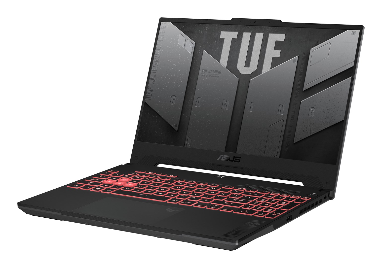 Laptop ASUS TUF Gaming, 15.6", AMD Ryzen 7 7735HS, 16 GB RAM, 512 GB SSD, NVIDIA GeForce RTX 4060, i hirtë