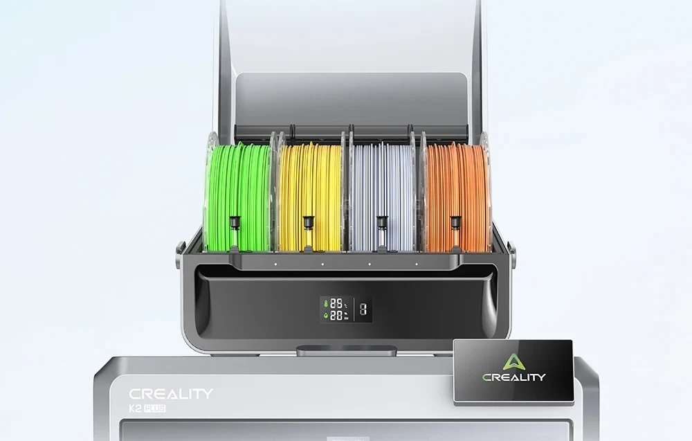 Sistem filamenti Creality CFS, multicolor, 4 filamente paralele, për Creality K2 Plus