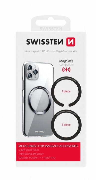 Комплет SWISSTEN метални перничиња за MagSafe