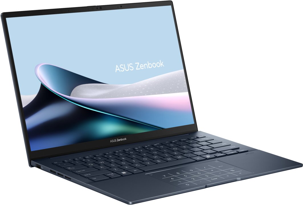 Laptopi ASUS ZenBook 14 OLED UX3405CA-SU1499W, Ultra 9 285H, 14" 3K, 16GB, 512GB, W11H, i kaltër