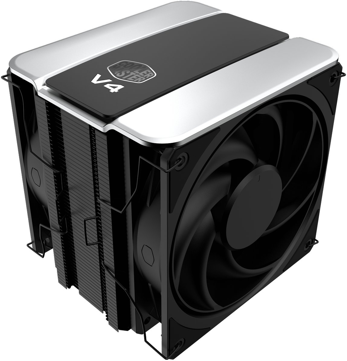 Ftohës CPU Cooler Master V4 Alpha 3DHP, 2 heat pipes, i zi