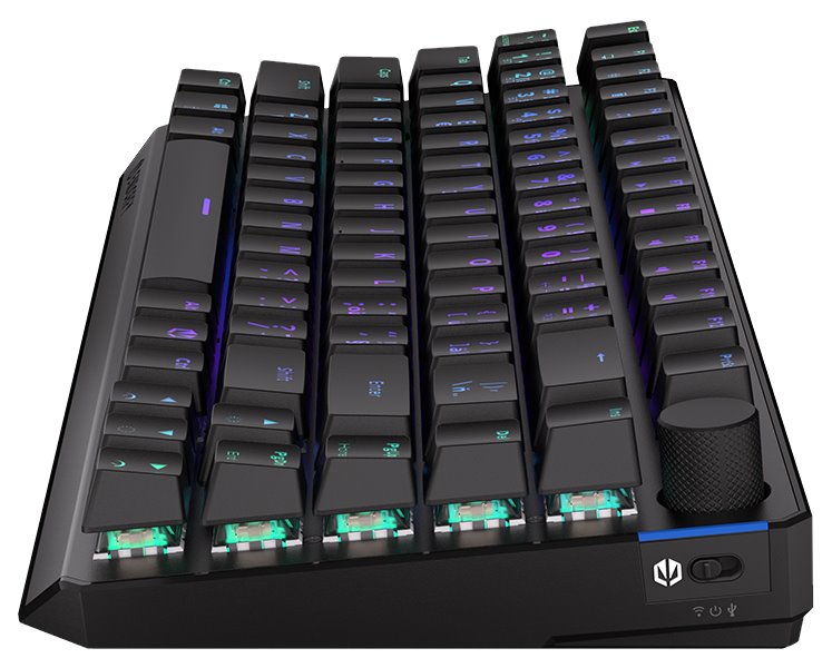 Tastierë Endorfy Thock 75% Wireless, CZ/SK, e zezë