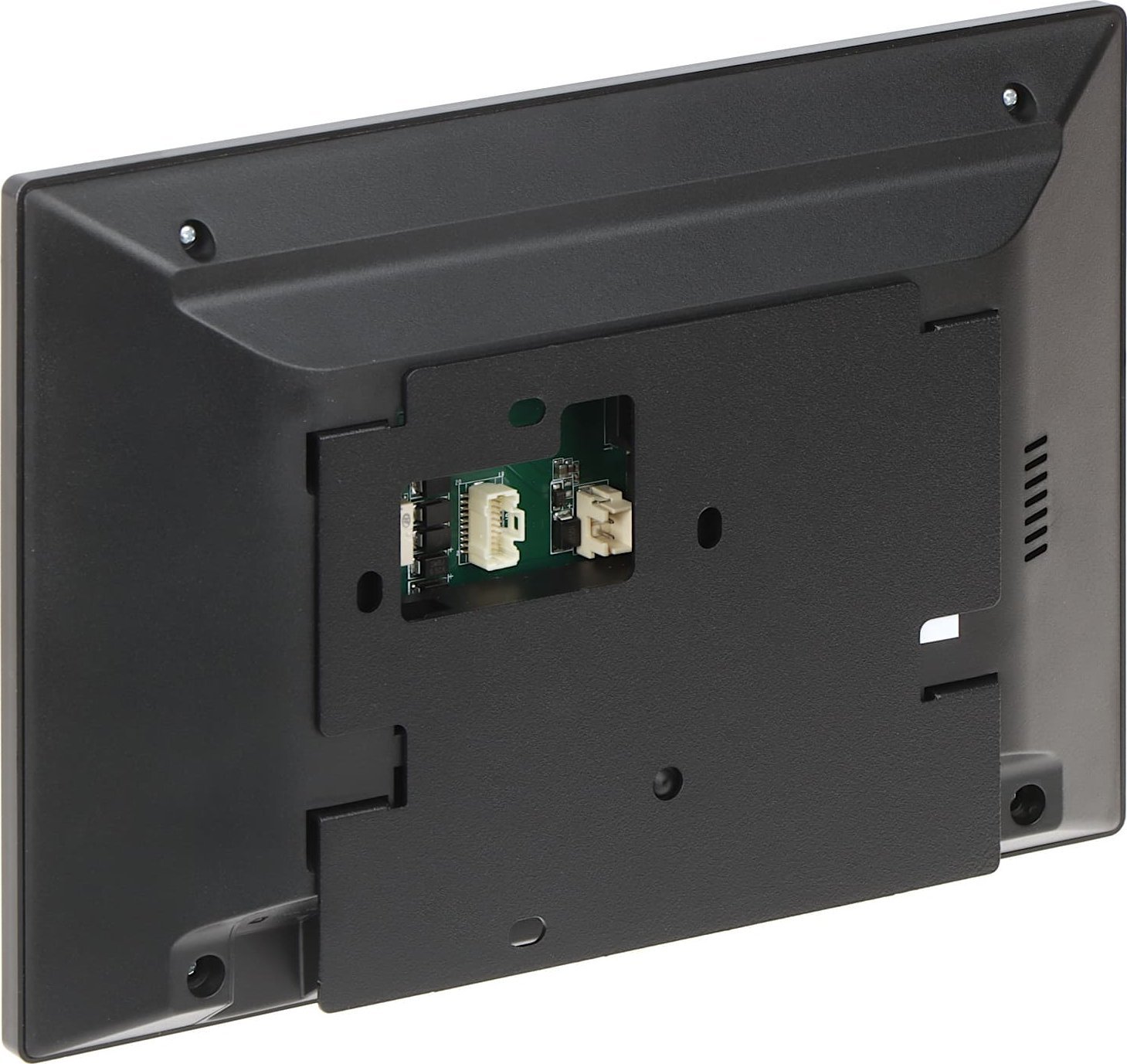 Komplet video interkom IP Hikvision DS-KIS604-SC, kamerë 2MP, ekran 7", gri