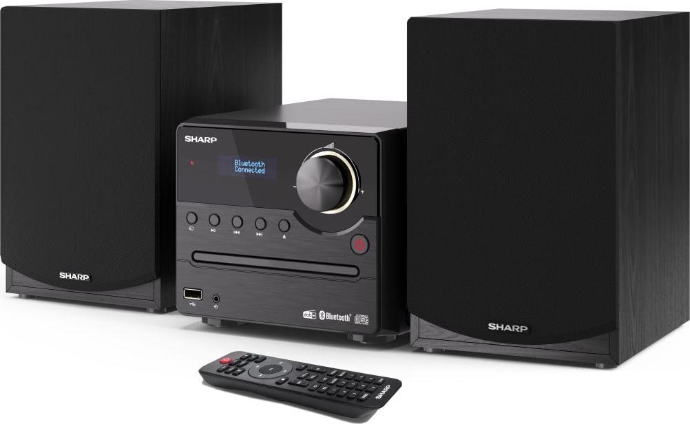 Set altoparlantësh Sharp XL-B517D, i zi