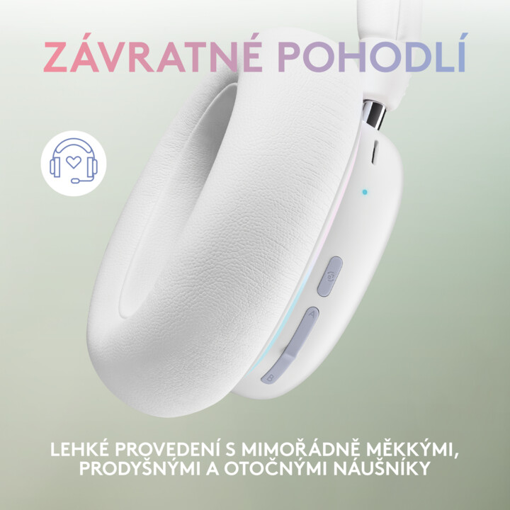 Kufje Logitech G735, të bardha