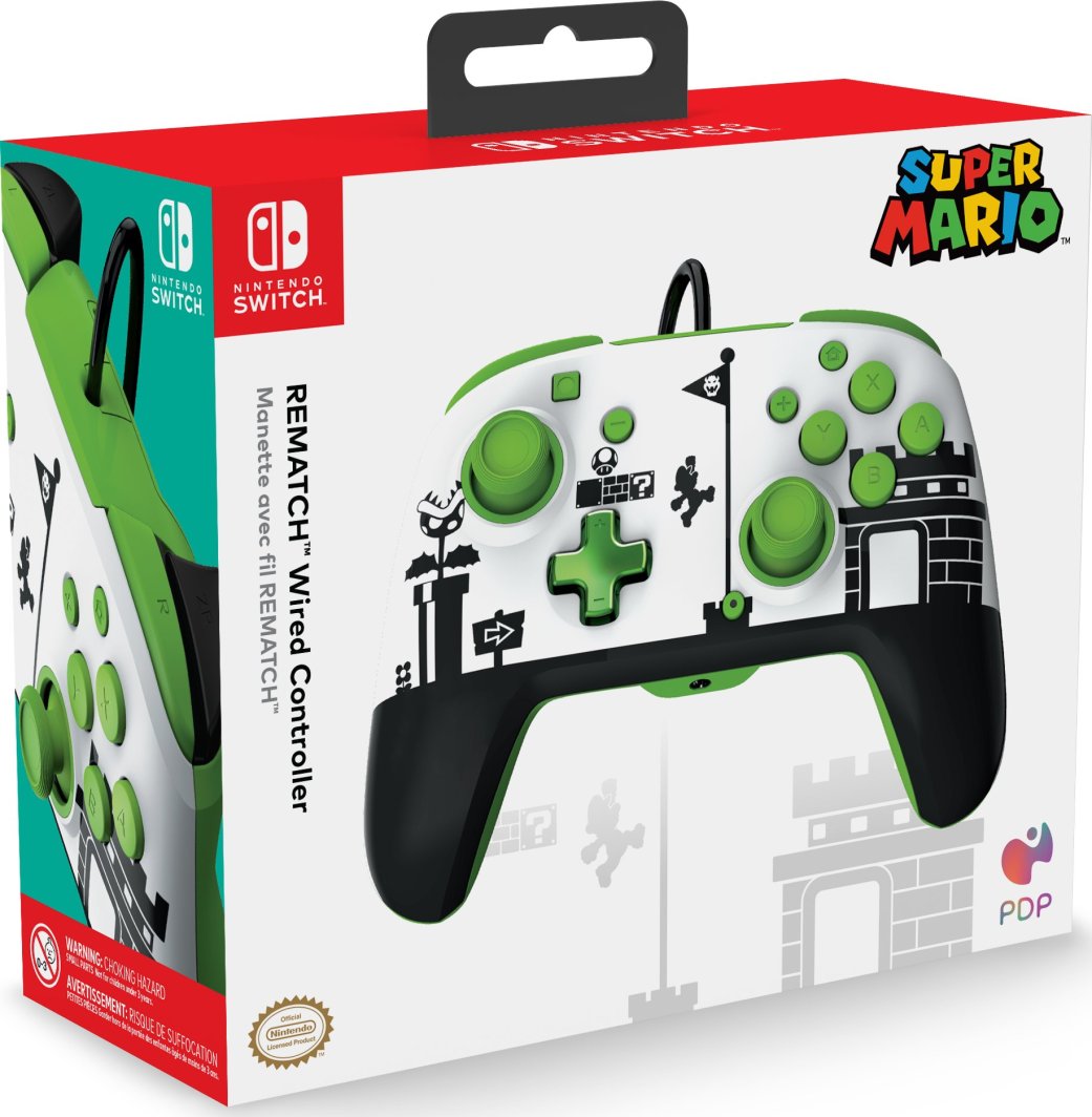 Kontroller PDP Nintendo Switch, me kabllo